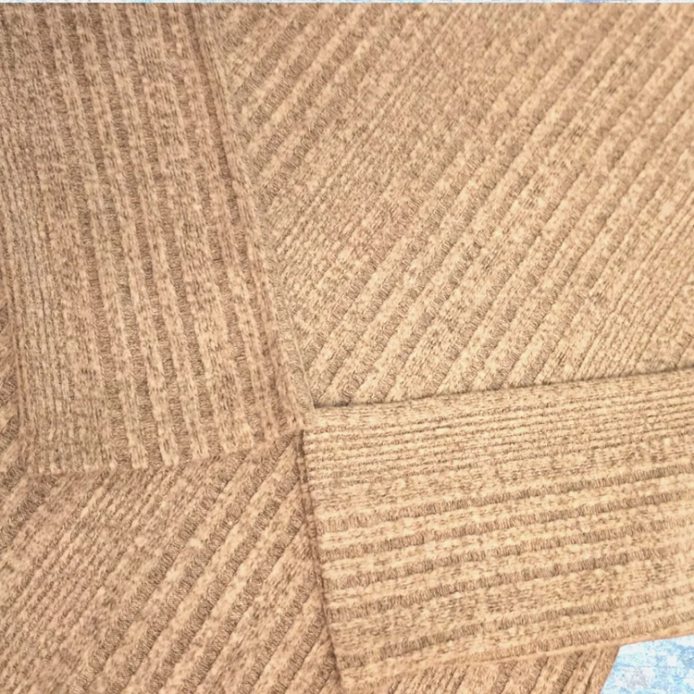 🎁MUDD Square Neck Gray Knit Long Sleeve Sweater-Size S - Picture 7 of 13